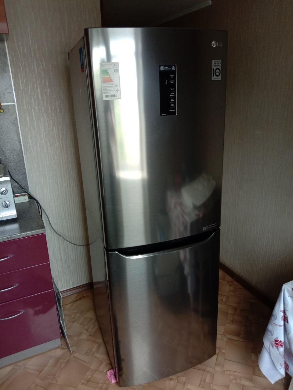 Фото двухкамерного холодильника LG (ЛДЖИ)